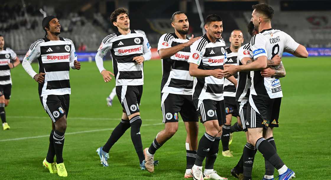Cine transmite U Cluj - Dinamo Kiev